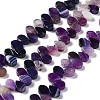 Natural Agate Beads Strands G-G021-04A-09-1