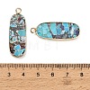 Dyed Synthetic Imperial Jasper Pendants GG-CBAA20A-05G-04-3