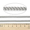 316L Surgical Stainless Steel Curb Chains CHS-H115-02D-P-3
