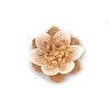 Burlap Artificial Flower Ornament Accessories HULI-PW0002-137C-1