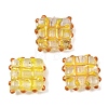 Handmade Gold Sand Lampwork Beads LAMP-L082-01B-1