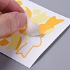 Bowknot & Heart Pattern Decorative Stickers Sheets DIY-L037-G07-3