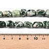 Natural Green Spot Jasper Beads Strands G-T138-96-5