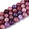 Natural Quartz Beads Strands G-N363-8mm-05-2