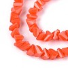 Opaque Glass Beads Strands GLAA-N019-4mm-14-4
