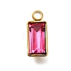 304 Stainless Steel Rhinestone Pendants STAS-Z125-12I-G-1