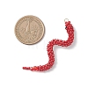 Glass Seed Beaded Big Pendants PALLOY-MZ01157-02-2