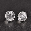Round Transparent Acrylic Beads DB8mmC01-A-2