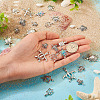 DIY Hollow Tortoise Jewelry Making Finding Kit FIND-TA0002-78-6