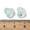 Frosted Transparent Acrylic Beads OACR-F013-03-3