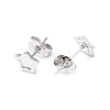 Non-Tarnish 304 Stainless Steel Stud Earring Finding LS-EJEW-I285-30P-2