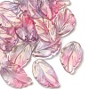 10Pcs Handmade Transparent Czech Lampwork Pendants LAMP-YW0001-27B-1