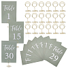 31Pcs Steel Place Card Holder OFST-HY0001-01-1