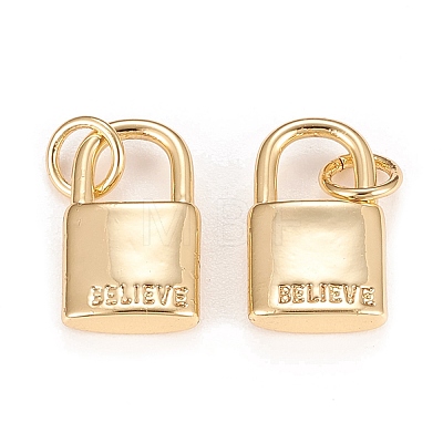 Brass Charms LS-KK-Q765-02G-1