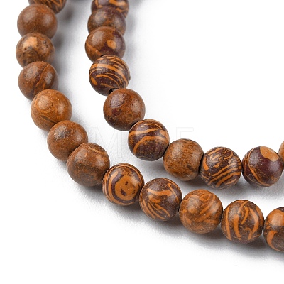 Natural Miriam Stone Beads Strands G-G0003-C05-B-1