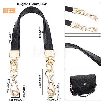 PU Leather Bag Handles FIND-WH0090-33A-1