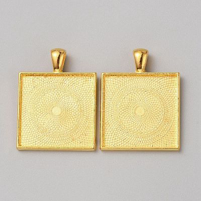 Alloy Pendant Cabochon Settings FIND-WH0518-82-1