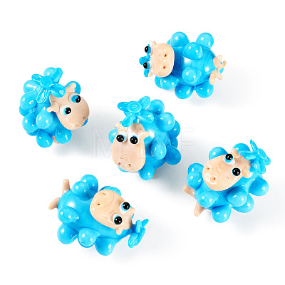 5Pcs Handmade Lampwork Display Decorations LAMP-TA0002-60D-1