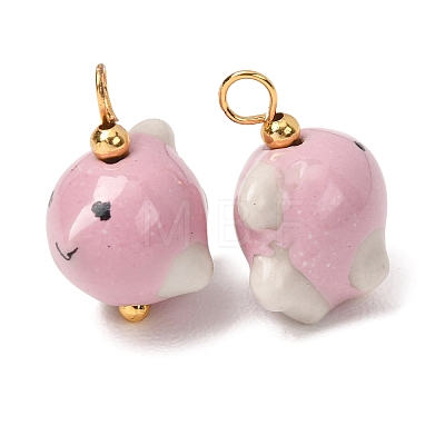 Handmade Porcelain Pendants PR-CBAC347-07D-1