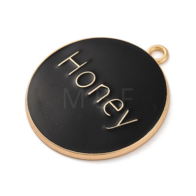 Alloy Enamel Pendants ENAM-M009-02D-02G-1