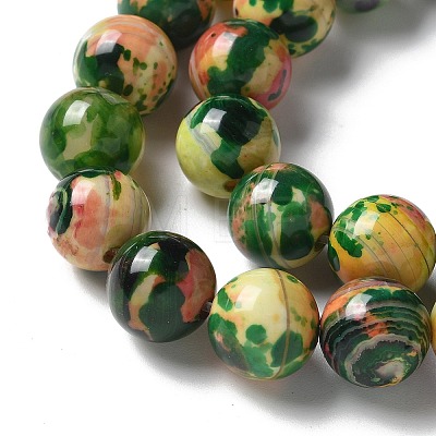 Natural Agate Beads Strands G-NH0001-G13-01-1