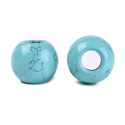 Synthetic Turquoise Beads G-Q608-05I-1