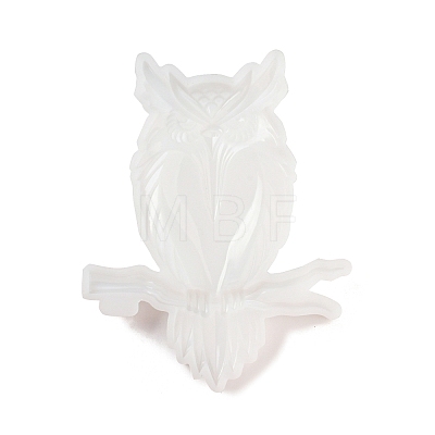 Owl on the Branch DIY Silicone Molds LS-AJEW-D052-05-1