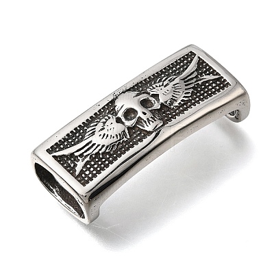 Halloween 304 Stainless Steel Slide Charms STAS-F356-14AS-07-1