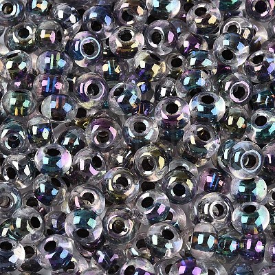 FGB Inside Colours Transparent Glass Seed Beads SEED-T009-01A-1