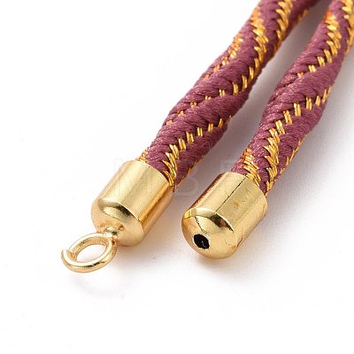Nylon Cord Silder Bracelets MAK-C003-04G-1