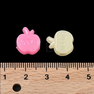Fruit Theme Plastic European Beads KY-F023-03B-1
