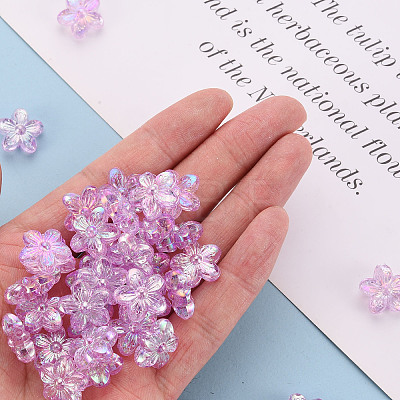 Transparent Acrylic Beads LS-TACR-S154-45C-935-1