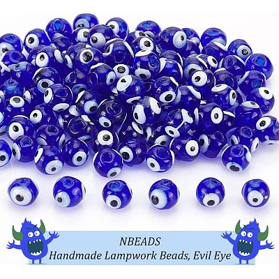  Handmade Lampwork Beads LAMP-NB0001-67-1