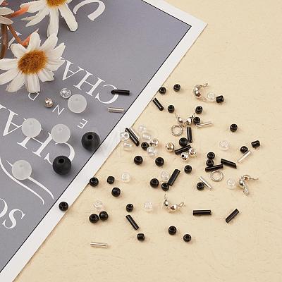 DIY Glass Seed Beads Jewelry Set Making Kit DIY-YW0004-23-1