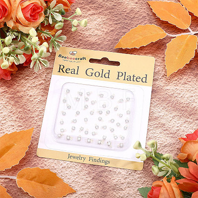 50Pcs Brass Pendants KK-BBC0025-91C-1