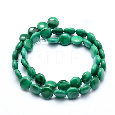 Natural Malachite Beads Strands G-D0011-06-10mm-1