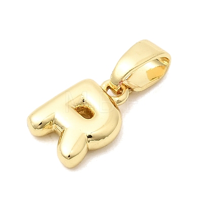 Brass Letter Charms KK-G554-22G-R-1