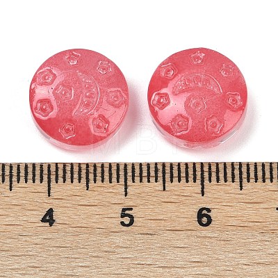 Transparent Glass Beads DGLA-E004-09C-1