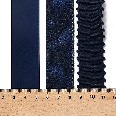 9 Yards 3 Styles Polyester Ribbon SRIB-A014-F05-1