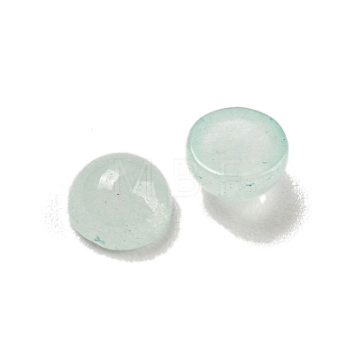 Natural White Jade Dyed Cabochons G-H309-03-18-1