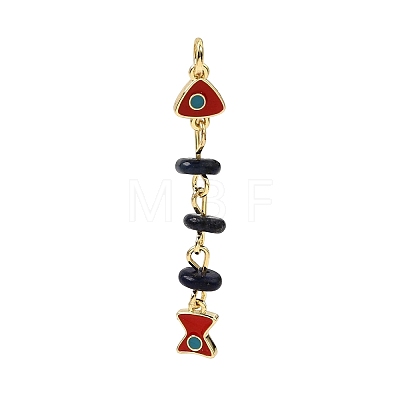 Ocean Natural Lapis Lazuli Chip Pendants GG-CBA3401-02G-07-1