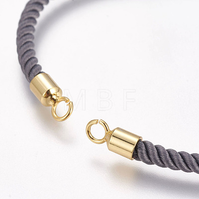 Nylon Cord Bracelet Making X-MAK-P005-04G-1