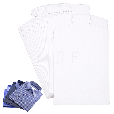 Kraft Paper Shirt Package Backboards DIY-WH0399-56-1