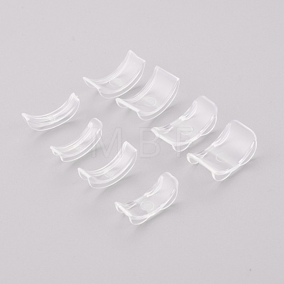 8Pcs 8 Sizes Plastic Invisible Ring Size Adjuster TOOL-H005-01-1