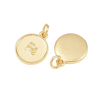 Brass Pendants KK-L275-21G-1