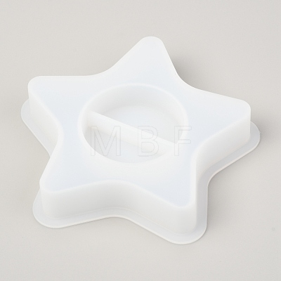 Star Candle Holder Silicone Molds DIY-I046-13-1
