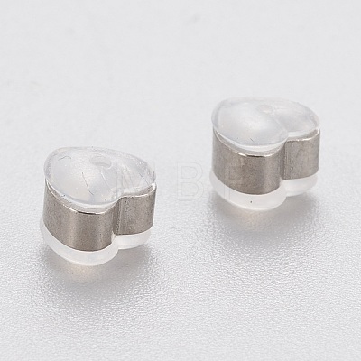 Eco-Friendly Plastic Ear Nuts STAS-K203-04A-P-1
