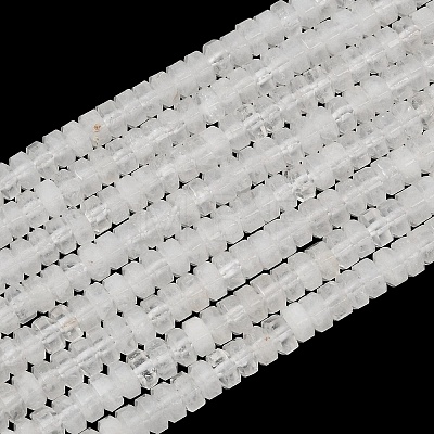 Natural Quartz Crystal Beads Strands G-G317-A25-3X6MM-1
