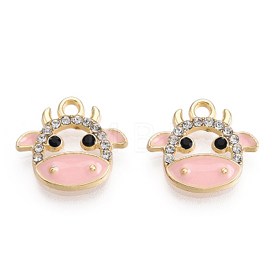 Eco-Friendly Zinc Alloy Charms X-FIND-N048-039C-NR-1