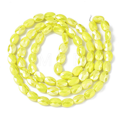 Electroplate Glass Beads Strands EGLA-S194-11A-A05-1